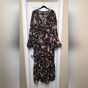 Boohoo Maxi Dress with Leg Slit